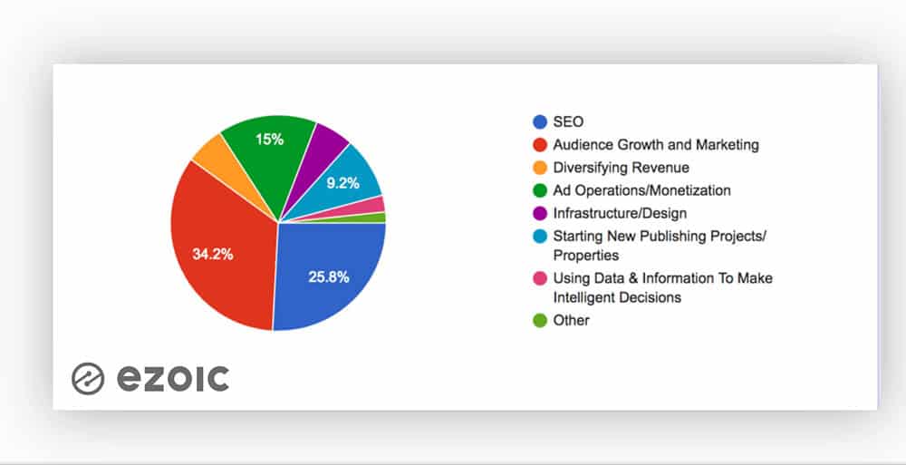 Priorities for digital publishers have stayed the same