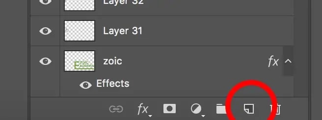 How to add a new layer in Photoshop