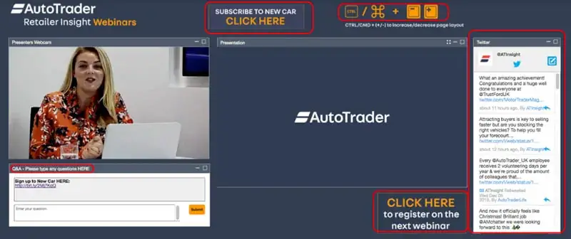 Autotrader's retailer insights webinar