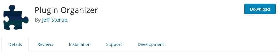 Plugin Organizer WordPress Plugin