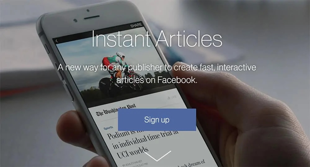 Facebook Instant Articles