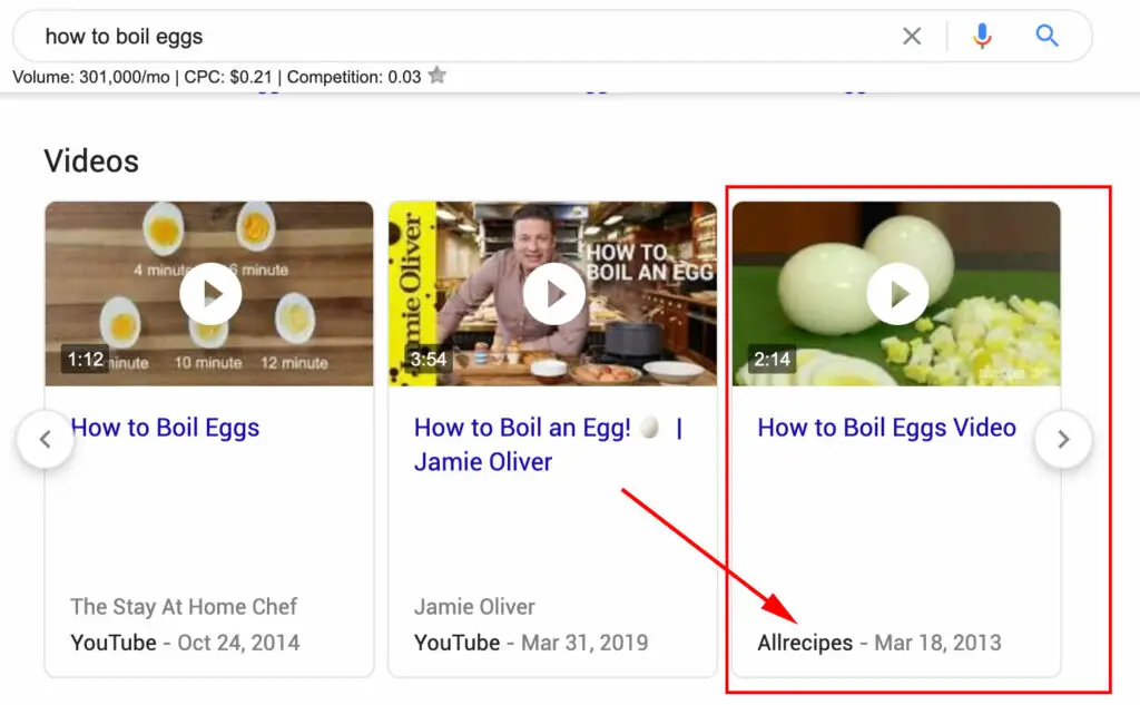 It is possible for Google to index your videos if you host your own videos