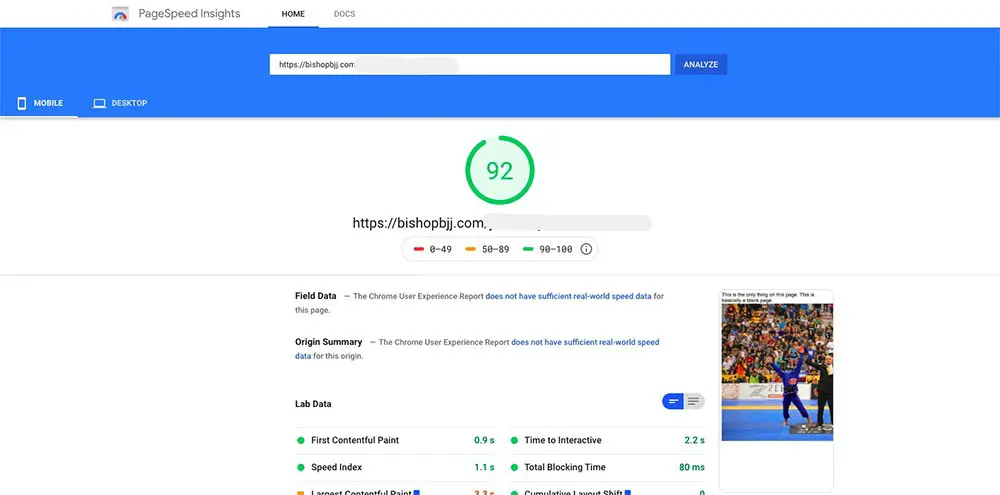 image impact on site speed