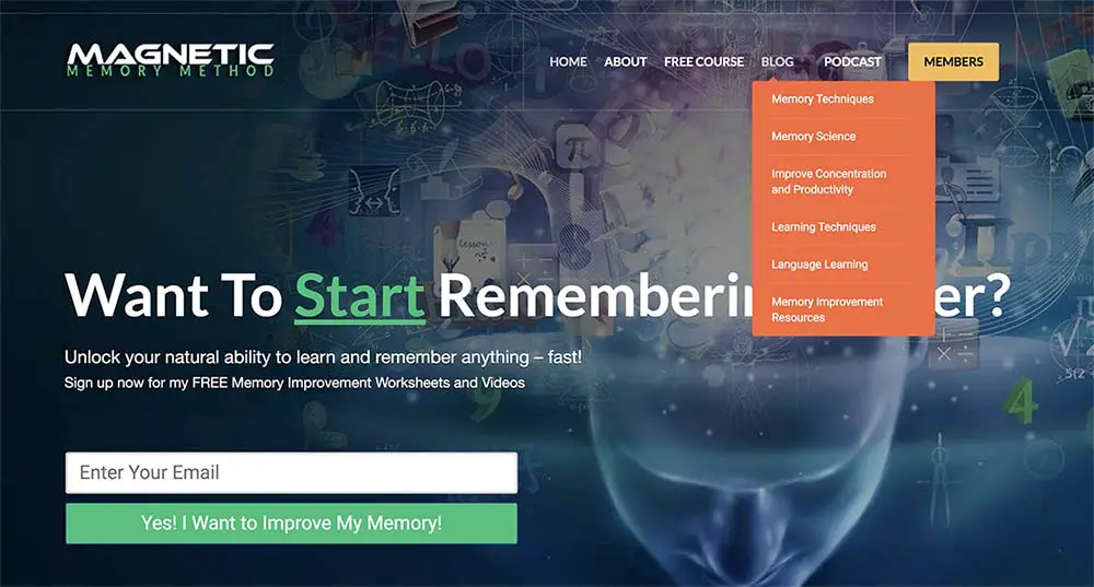 successful membership website magnetic memory method